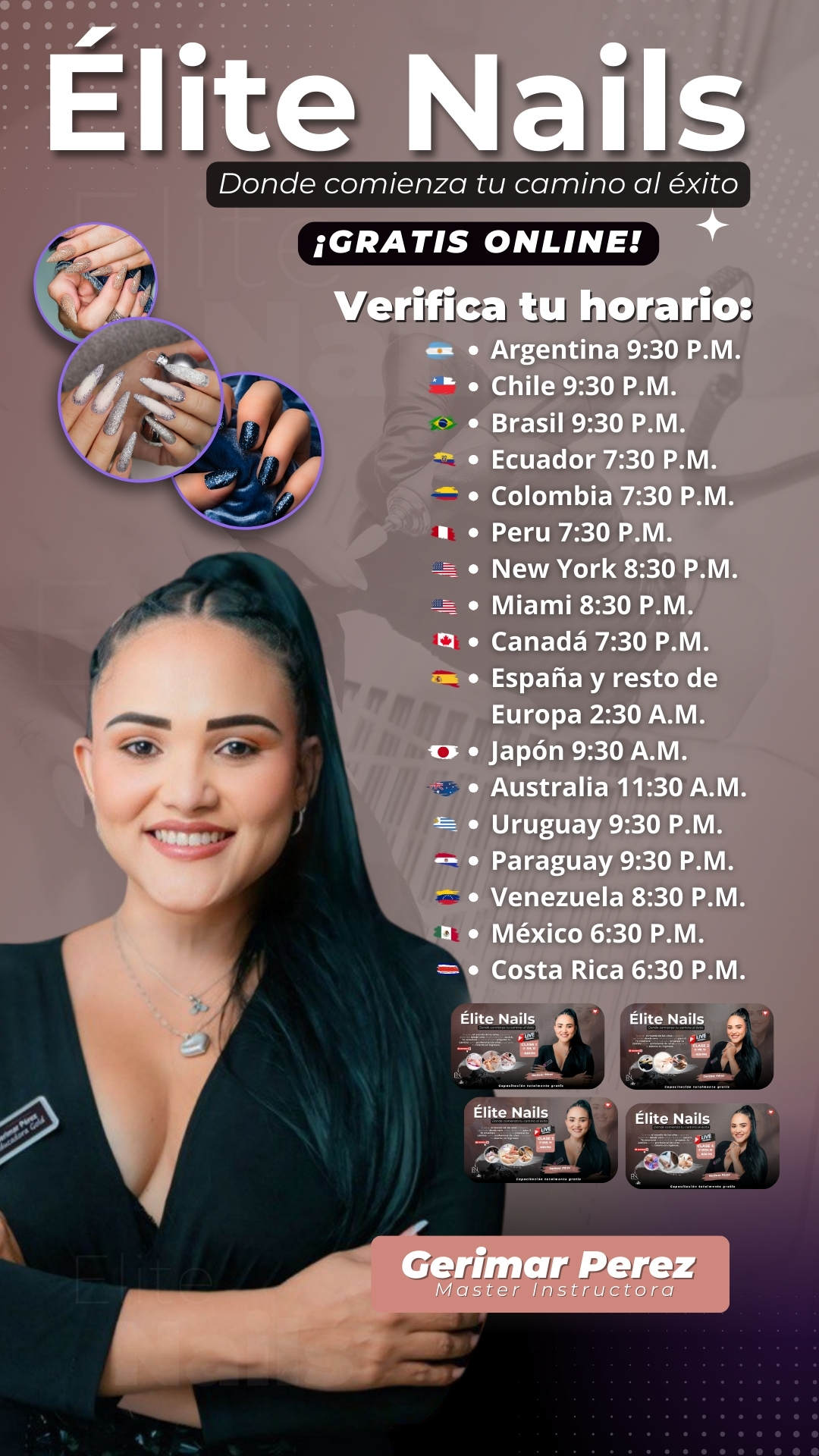 Horario de las clases